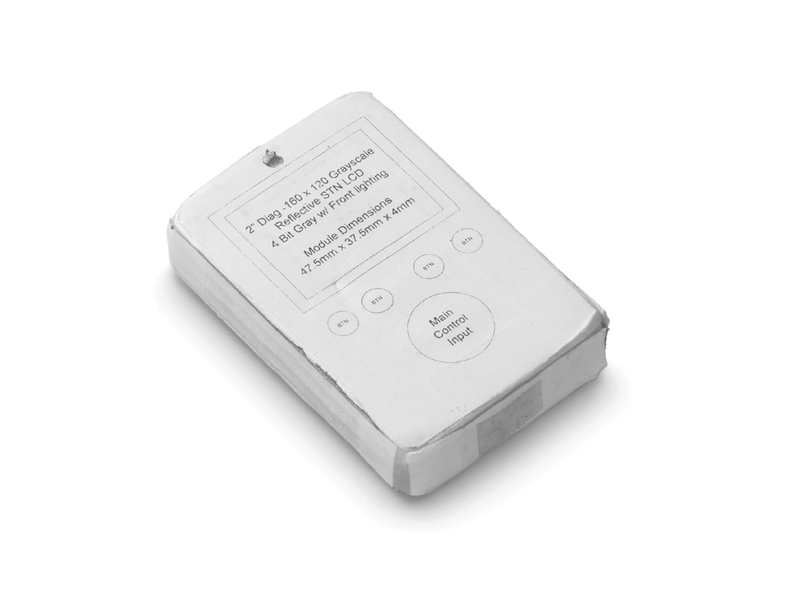 图：2001 年 3 月 Fadell 亲手切削的泡沫塑料模型，用来说服 Steve Jobs 给 iPod 项目开绿灯。