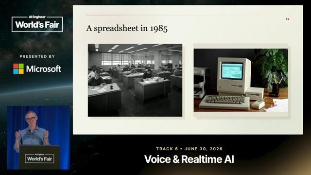 1985 年的电子表格