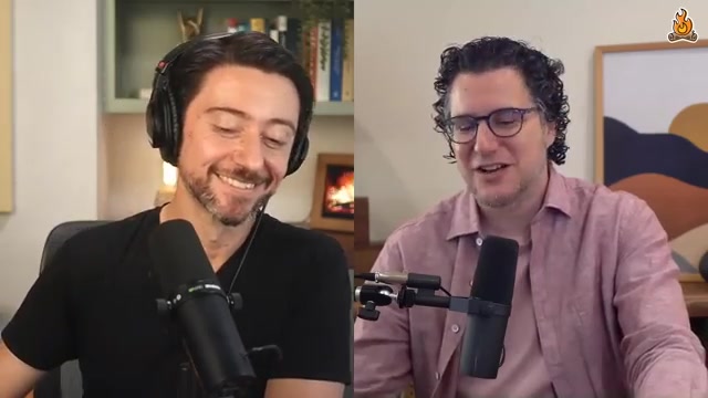 Lenny（左）与 Eric Ries（右）对谈