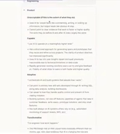 Zapier 评分表 Product 一节四档