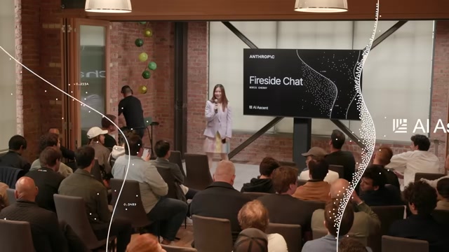Anthropic Fireside Chat 标题卡 @ 红杉 AI Ascent