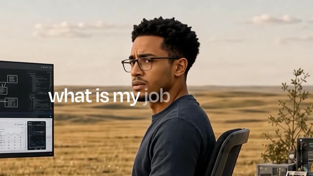 片头字卡：what is my job